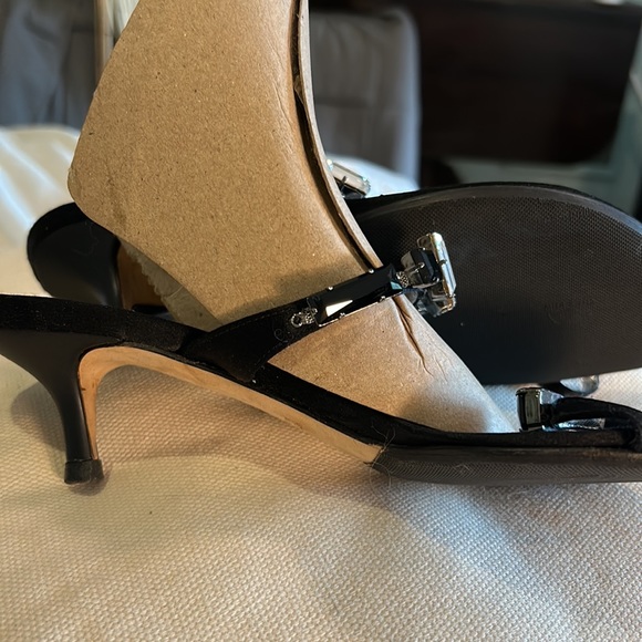 Giuseppe Zanotti design heels with emerald cut Swarovski crystals - Picture 8 of 8